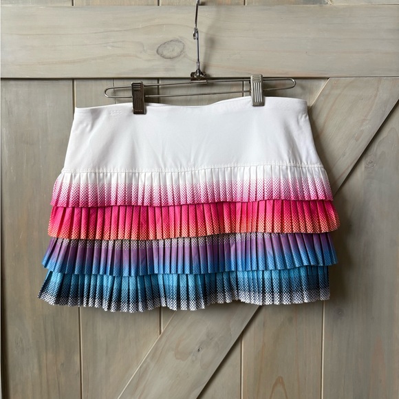 Lucky in Love Dresses & Skirts - Lucky in Love Multi-Colored Pleated Tennis Skort